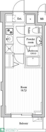 SPコート亀有の物件間取画像